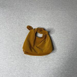 Merit Beauty The Signature Brown Knot Corduroy Makeup Pouch Bag